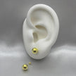 #B10163 - Broquel De Bola (Dormilona) De Oro10K - L126/ - L525/