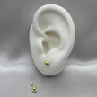 #B10163 - Broquel De Bola (Dormilona) De Oro10K - L126/ - L525/
