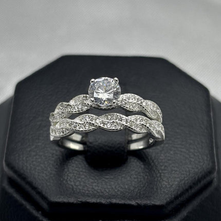 #AL141 - Alianza Enrrollado con Zirconia Plata - C14/4.8