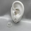 #BR174 - Broquel Aro Con Zirconias Plata - B17/1.5