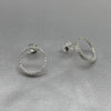 #BR174 - Broquel Aro Con Zirconias Plata - B17/1.5