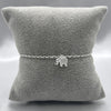 #PA194 - Pulsera Elefante Con Zirconia Plata -B12/2.3