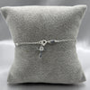 #MR126 - Misterio San Benito Diamantada Plata - 3 mm - A09/2.1