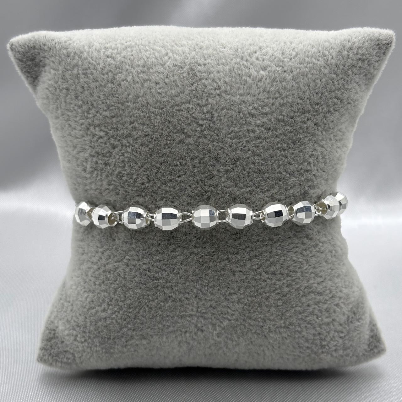 #MR102 - Misterio De Jesús Diamantada Plata - 5 mm - B08/4.5