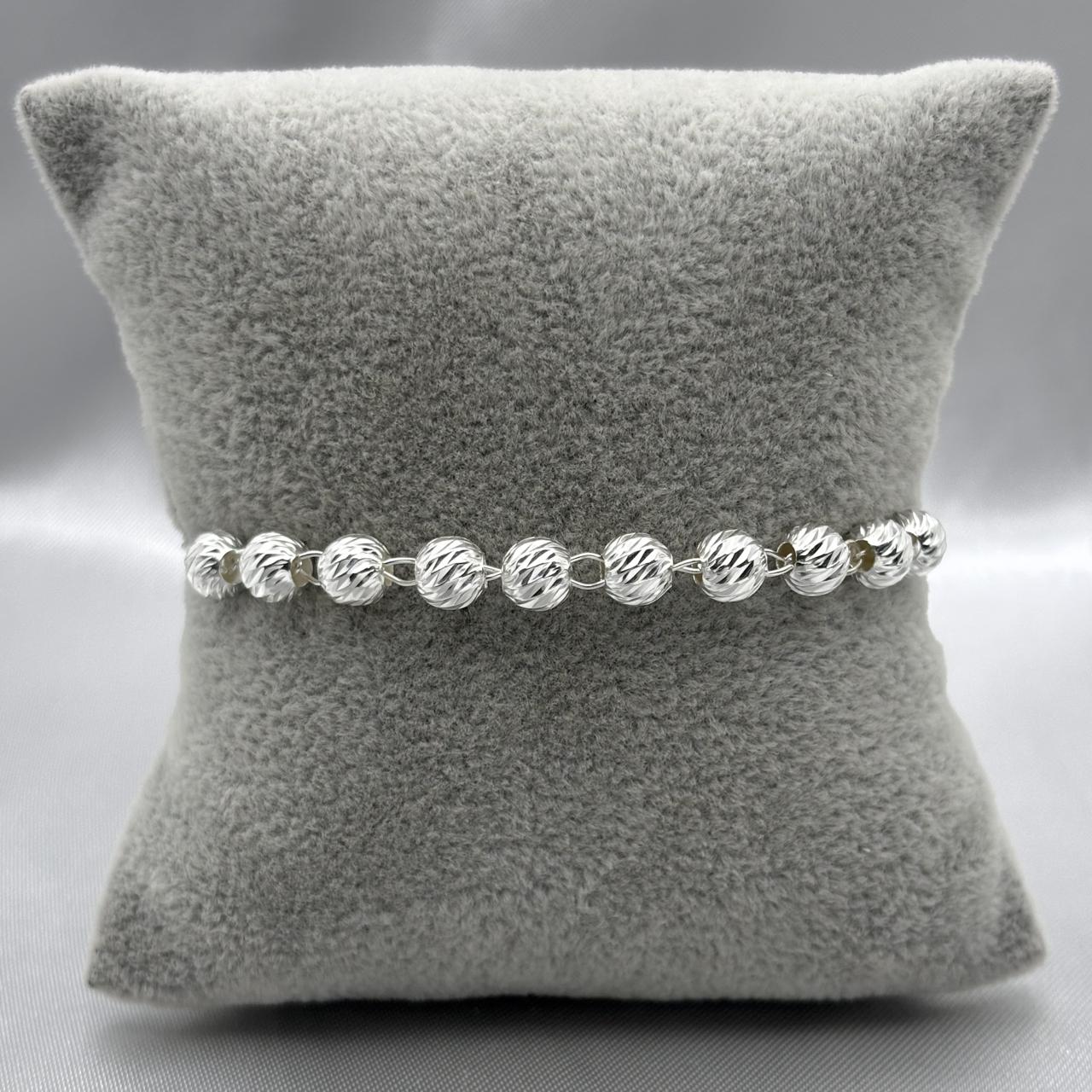 #MR147 - Misterio De Jesús Rayada Plata - 6 mm - B08/5.7