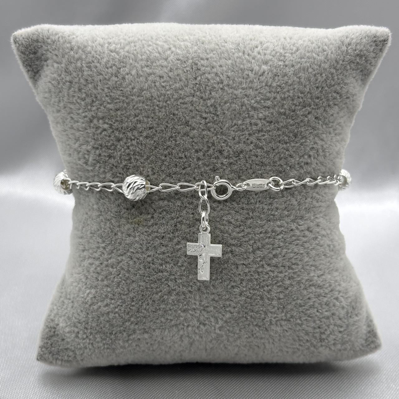 #MR147 - Misterio De Jesús Rayada Plata - 6 mm - B08/5.7