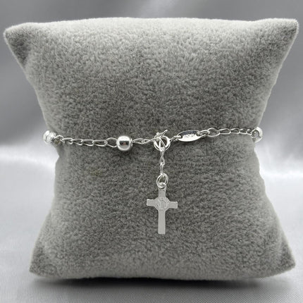 #MR110 - Misterio De San Benito Láser Y Liso Plata - B07/4.5