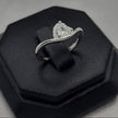 #AD189 - Anillo Corazón Con Zirconia Plata - IC2.5