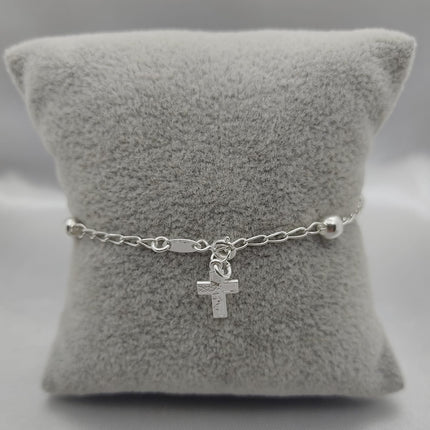 #MR113 - Misterio De Jesús Liso Plata - 5 mm - B06/4.5