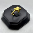 #AOL141 - Anillo Ajustable Corazón Oro Laminado 18K - LA030/