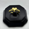 #AOL141 - Anillo Ajustable Corazón Oro Laminado 18K - LA030/