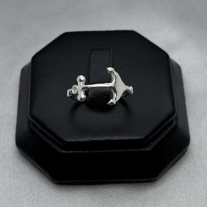 #AD282 - Anillo Ancla Plata - A08/1.6