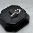 #AD108 - Anillo Corazón Con Zirconias Plata - F1.6