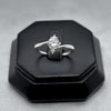 #AD111 - Anillo Con Zirconias Plata - B09/1.7