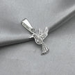#D467 - Dije Colibrí Con Zirconia Plata - B10/1.3