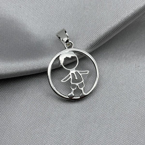 #D567 - Dije Niño Plata - A08/1.9