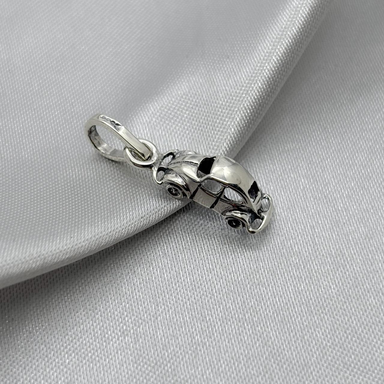 #D598 - Dije De Vocho Plata Pavonada - A13/1.5