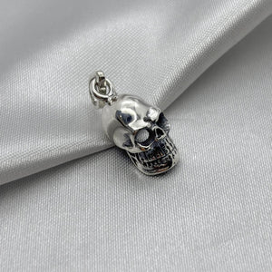 #D236 - Dije Cráneo Plata Pavonada - A13/3.6