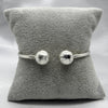 #PA494 - Pulsera Ajustable Bolitas Plata - A10/8.3