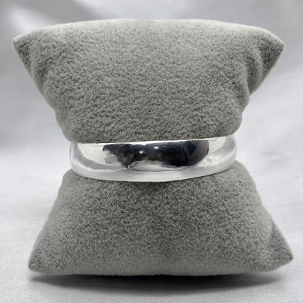 #AO122 - Aro Liso Ajustable Plata - 1.2 cm A07/8.1