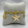 #PAL177 - Pulsera Estrella De Mar Oro Laminado 18K - LB055/