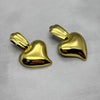 #ARL156 - Arete Corazón Colgante Oro Laminado 18k - LB030/