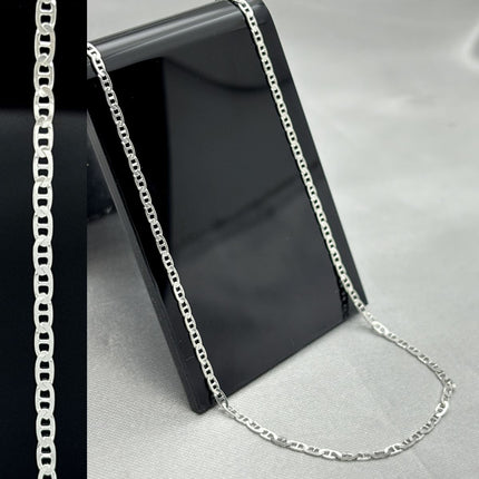 #CAD290 - Cadena Marinera Plata - 050 - 2 mm - A05/3.1