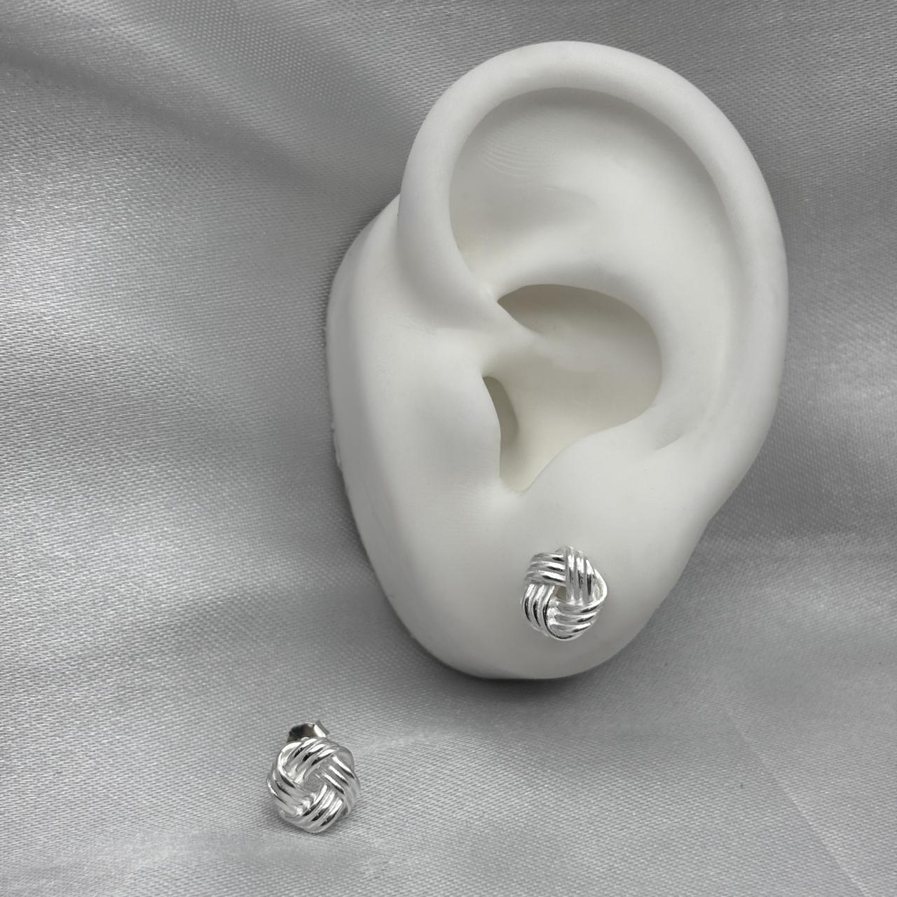 #BR328 - Broquel Nudo Plata - C08/2.4