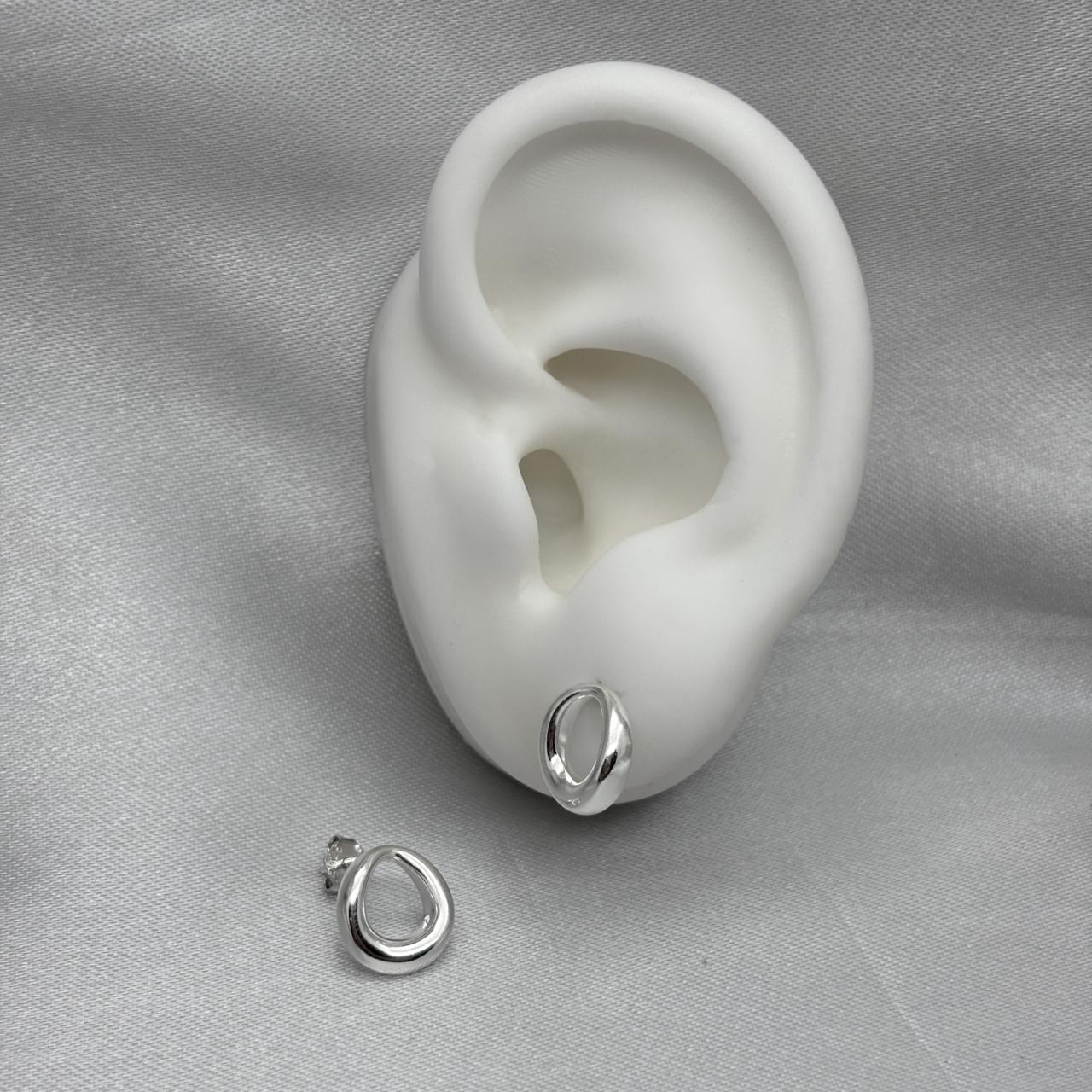 #BR329 - Broquel Ovalado Plata - C08/2.3