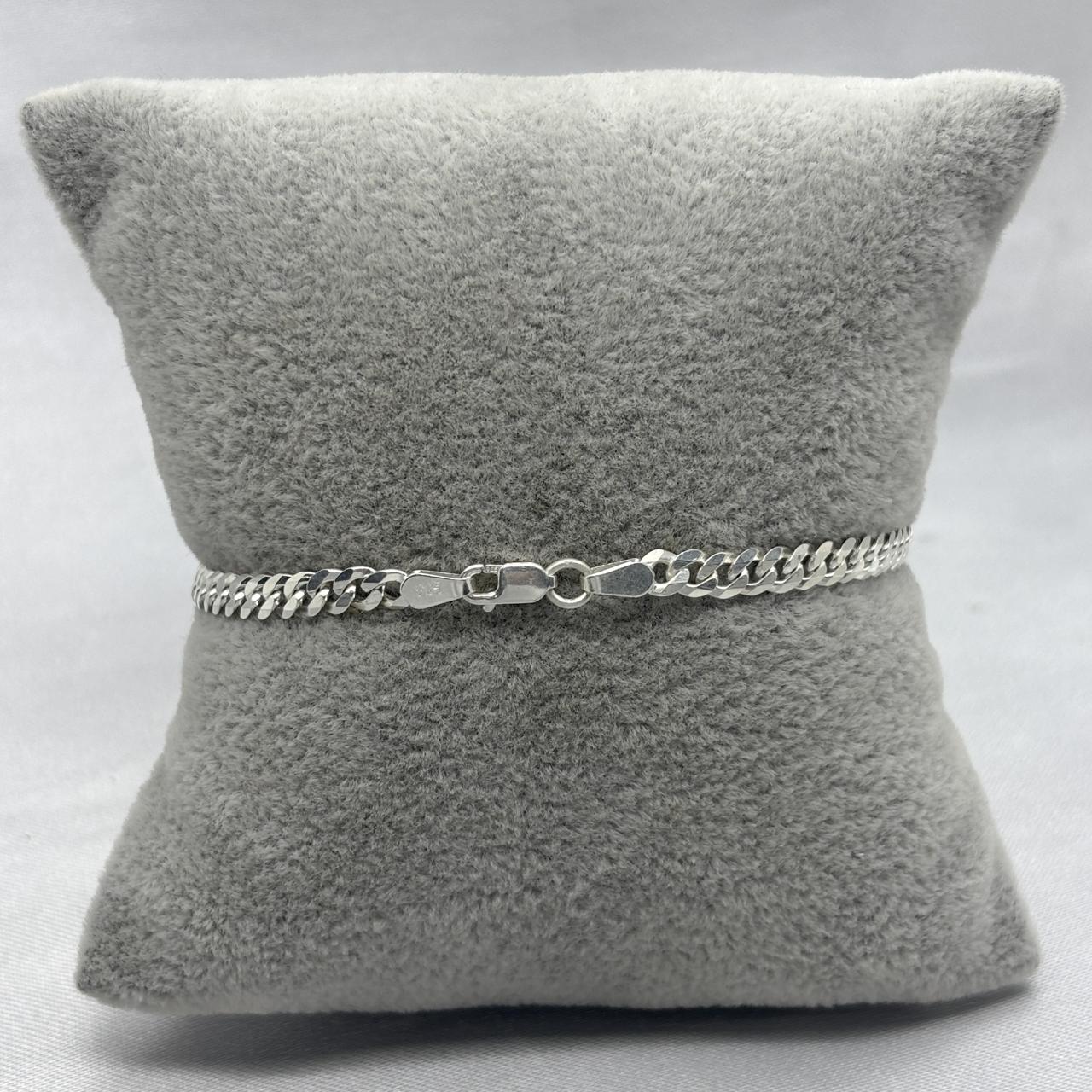 #ESC279 - Esclava Cubana Plata - 100 - 4 mm - A07/5.6