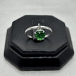 #AD479 - Anillo Corazón Colgante Con Zirconia Plata - A09/1.4