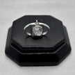 #AD479 - Anillo Corazón Colgante Con Zirconia Plata - A09/1.4