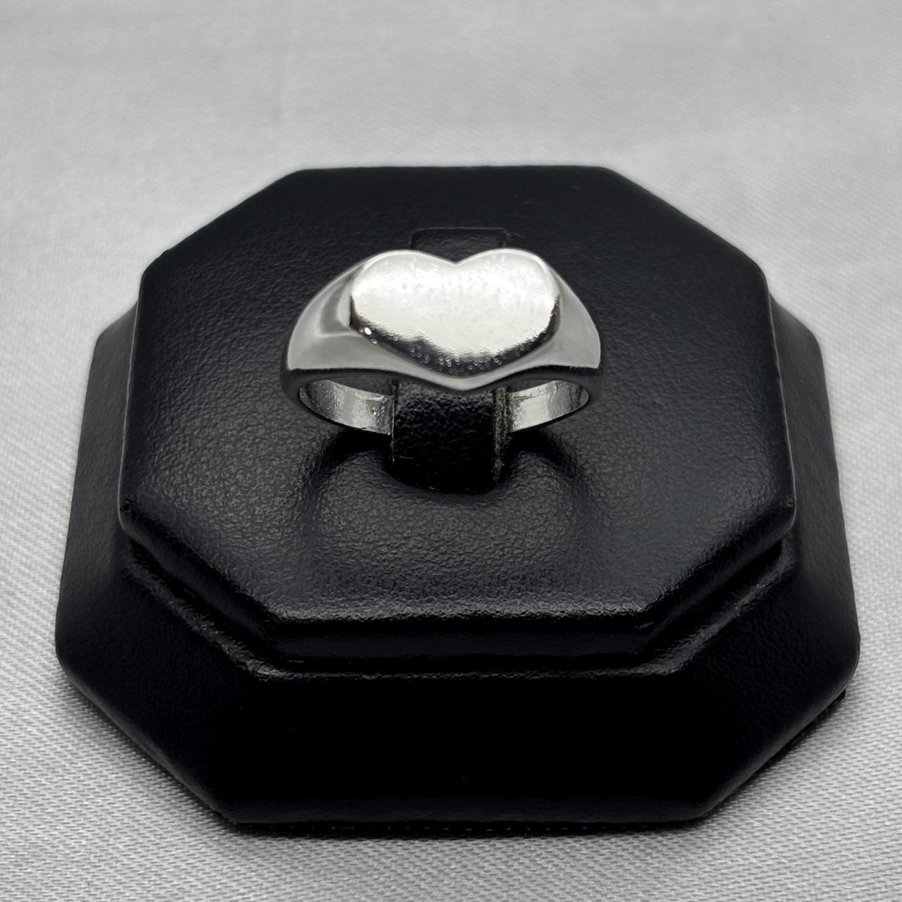 #AD478 - Anillo Corazón Plata - A09/3.3