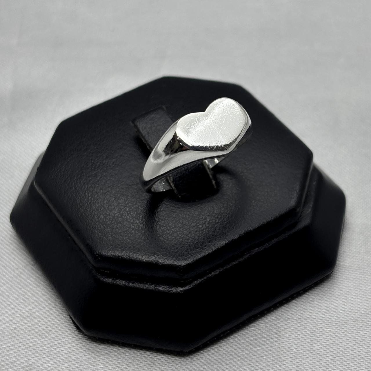 #AD478 - Anillo Corazón Plata - A09/3.3