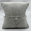 #PA510 - Pulsera Corazones Con Zirconia Plata - A10/2.5