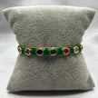#PAL179 - Pulsera Rígida Esmaltada de Colores Oro Laminado 18K/LA070