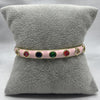 #PAL179 - Pulsera Rígida Esmaltada de Colores Oro Laminado 18K/LA070