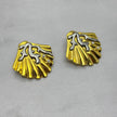 #ARL169 - Arete Concha De Mar Oro Laminado 18K/LA030
