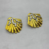 #ARL169 - Arete Concha De Mar Oro Laminado 18K/LA030