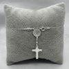 #MR151 - Misterio Medalla San Benito Y Crucifijo Plata- 2 mm - Liso - A07/2.7