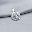 #D728 - Dije Medalla Virgen De San Juan de los Lagos Plata - A07/1.1