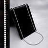 #CAD295 - Cadena Italiana Cuentas Plata - 1.5 mm - B08/6.1