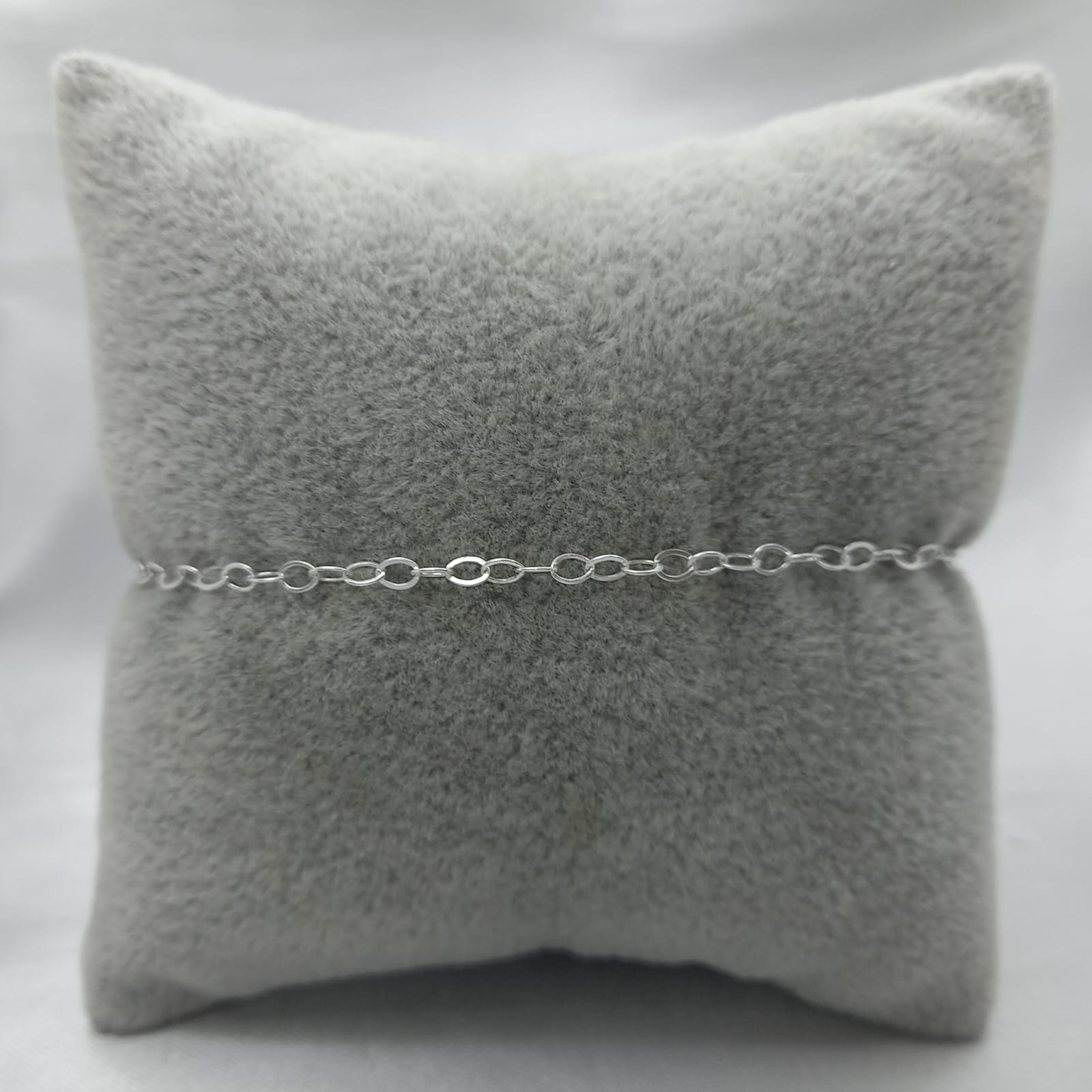 #PA519 - Pulsera Italiana Bril Plata - 2.5 mm - B06/0.9