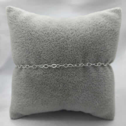 #PA519 - Pulsera Italiana Bril Plata - 2.5 mm - B06/0.9
