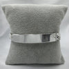 #ESC289 - Esclava Tejido Chino Plata - 8 mm - A09/33.8