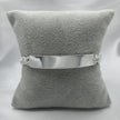 #ESC290 - Esclava Tejido Chino Plata - 7 mm - A09/24.3