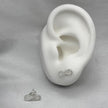 #BR344 - Broquel Infinito Con Zirconia Plata - B17/1.3