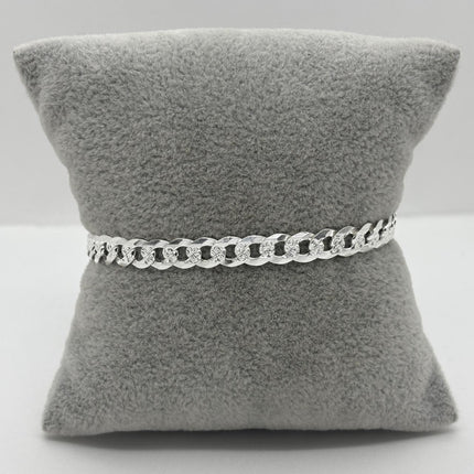 #PO160 - Pulso Cubano Diamantado - 5 mm - A07/9.3