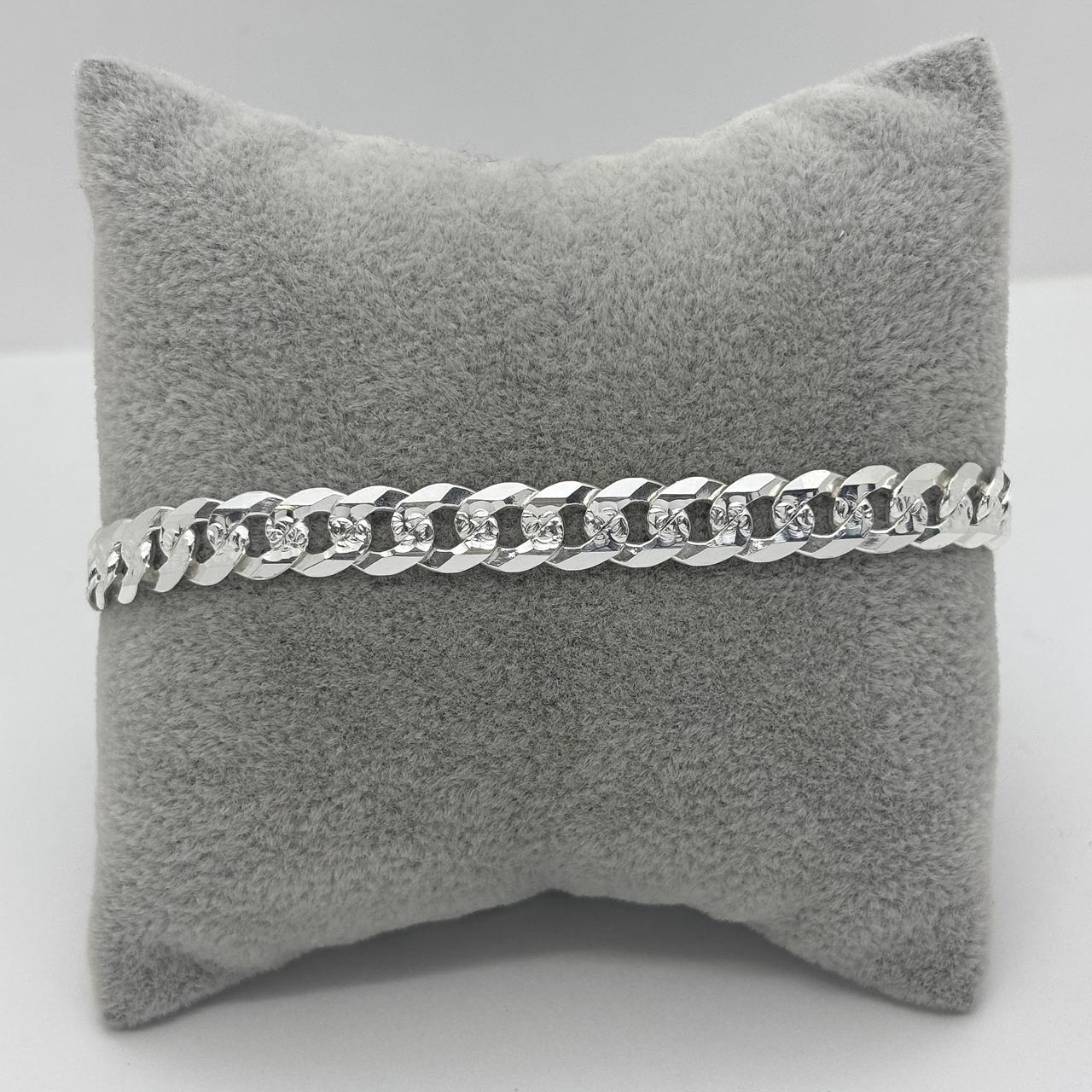 #PO157 - Pulso Cubano Diamantado - 8 mm - A07/14.2