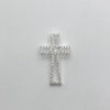 #D739 - Dije De Cruz De Plata - A15/1.3